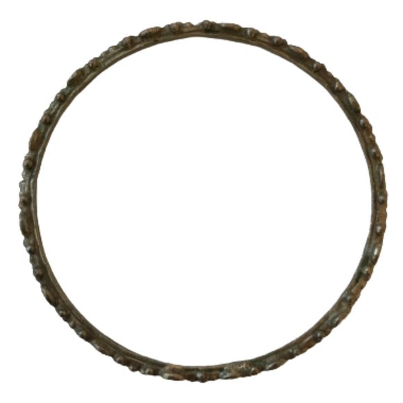 Vintage Silver Boho Ethnic Hippie Bangle Bracelet - Picture 5 of 6